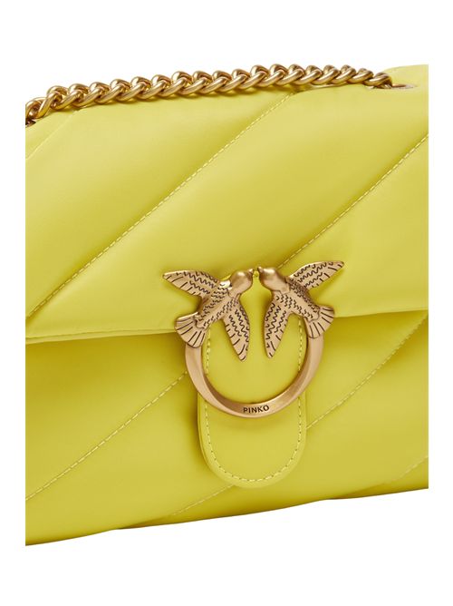 Borsa media Classic Love Puff in tessuto riciclato PINKO | 100038 A05FT59Q